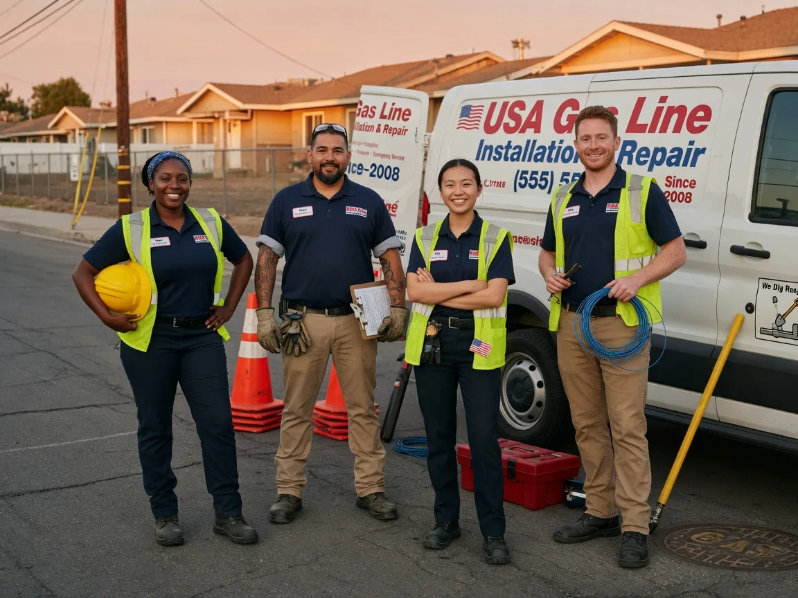 Gas Line Installation company in Valdese, NC